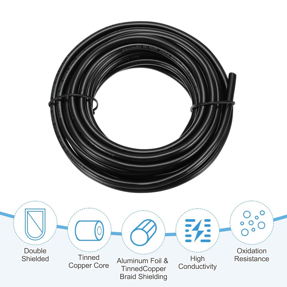 UL2464 Shielded Cable 20AWG 5.5Meter 2 Conductor CNC Wire