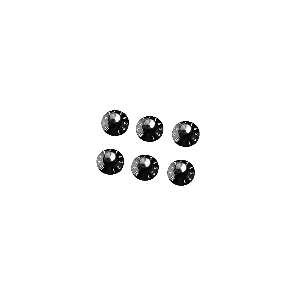 Fender Skirted Amp Knob 6-Pack