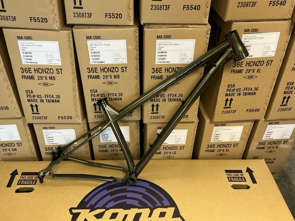New Kona Honzo ST frame. Multiple Sizes Available.