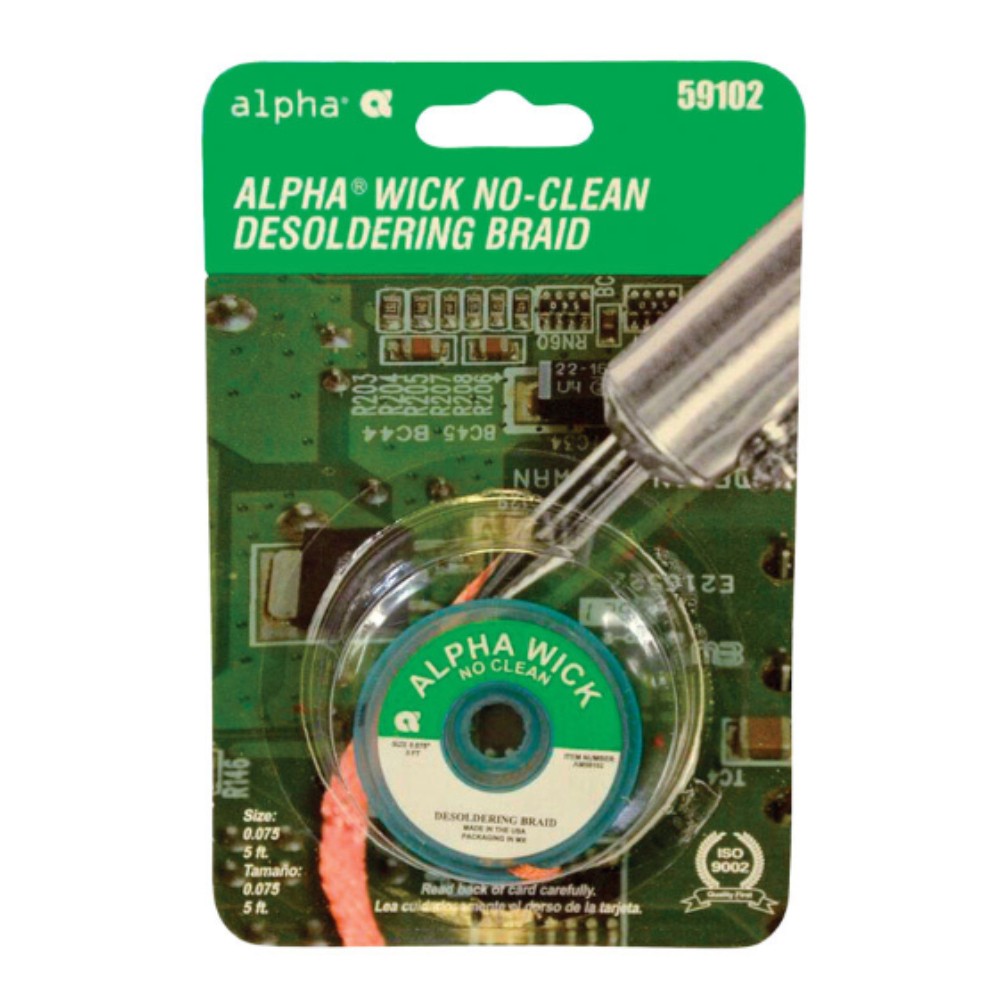 Alpha Fry No-Clean Desoldering Braid Copper 1 pc