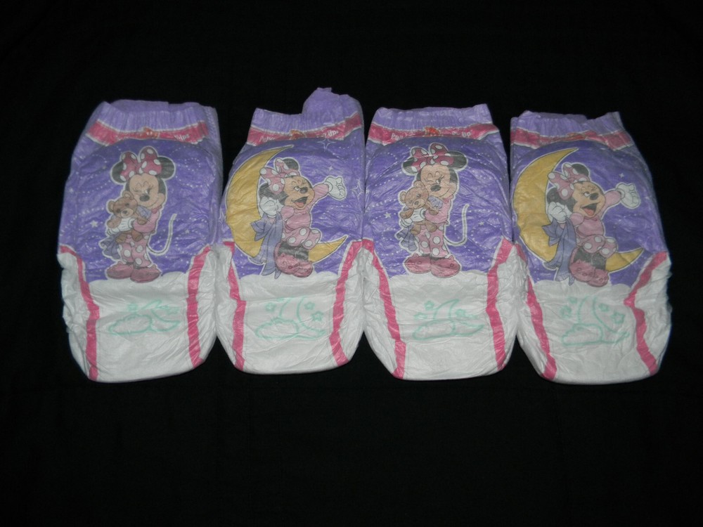 4 sample Huggies night-time Pull-ups 5t-6t over 46-60 Lbs.