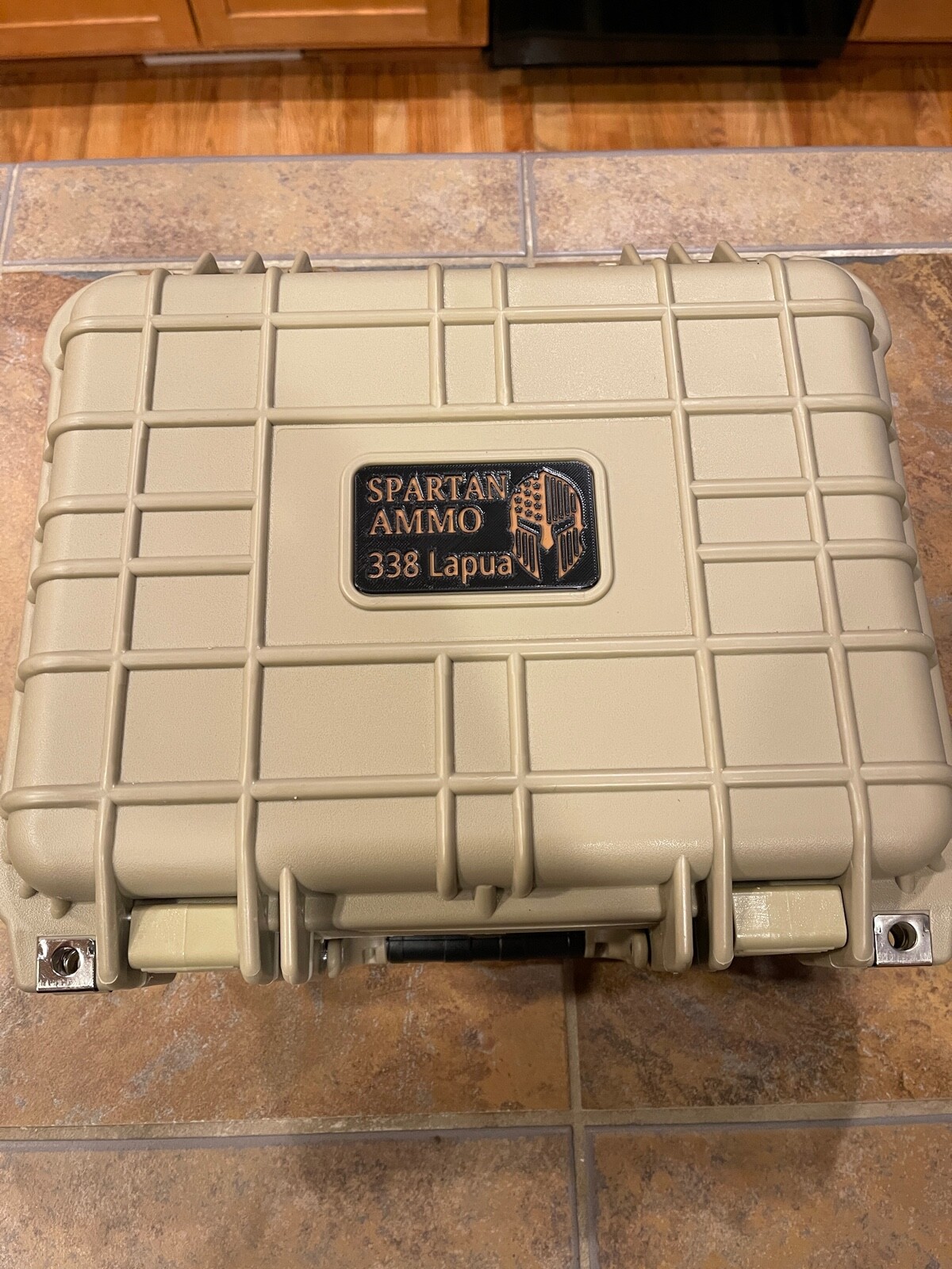 338 LAPUA Magnum Cartridge Spartan Ammo Box Case Waterproof Lockable Vented