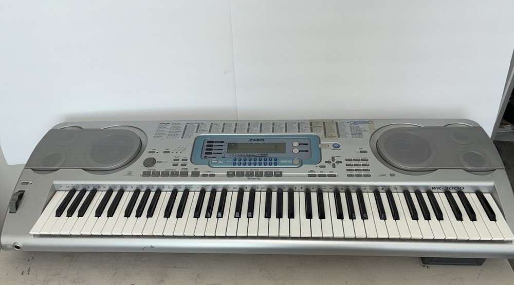 CASIO WK-3000 - Keyboard - Tested & Working With Power Adapter