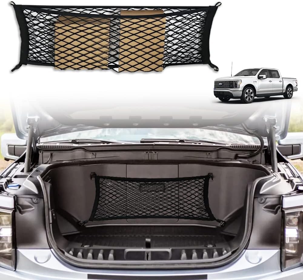 Envelope Style Front Trunk Frunk Cargo Net Extra Strong Elastic Mesh XPCS Compat