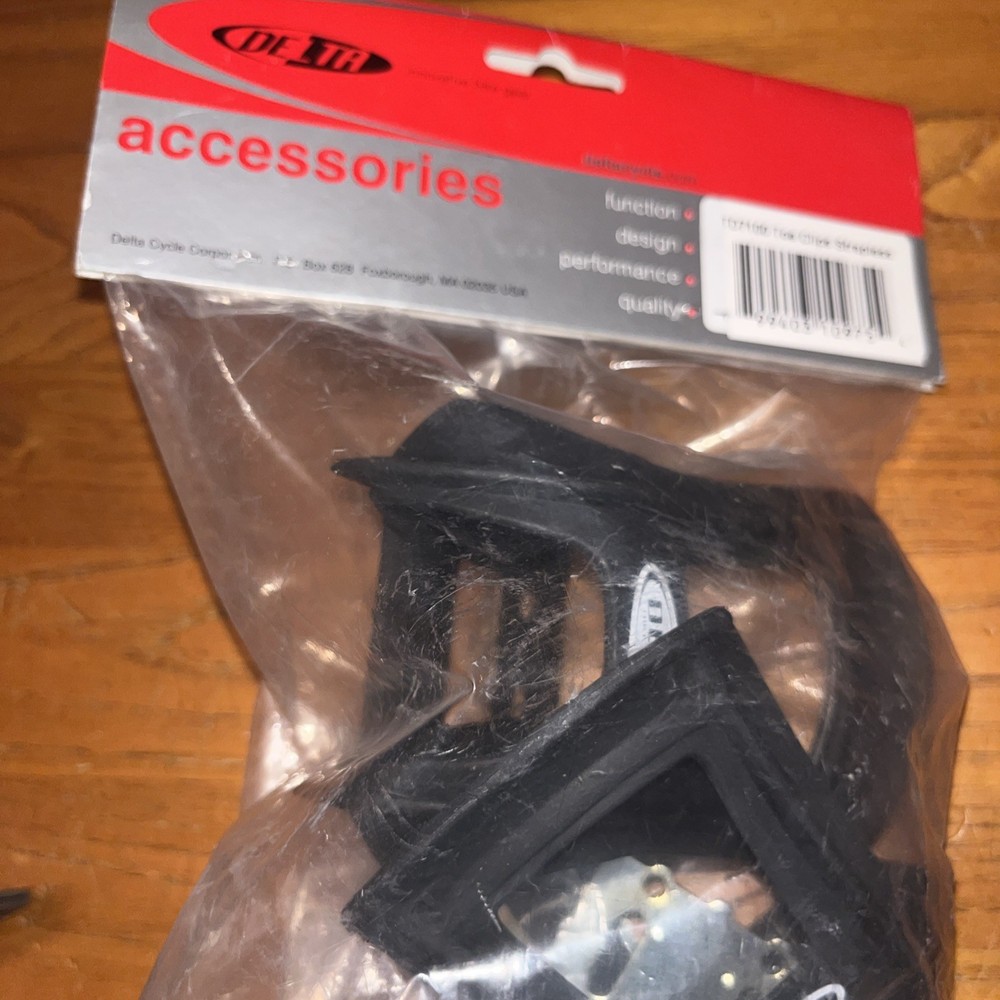 Delta Cycle Bicycle Toe Clips, Strapless Set