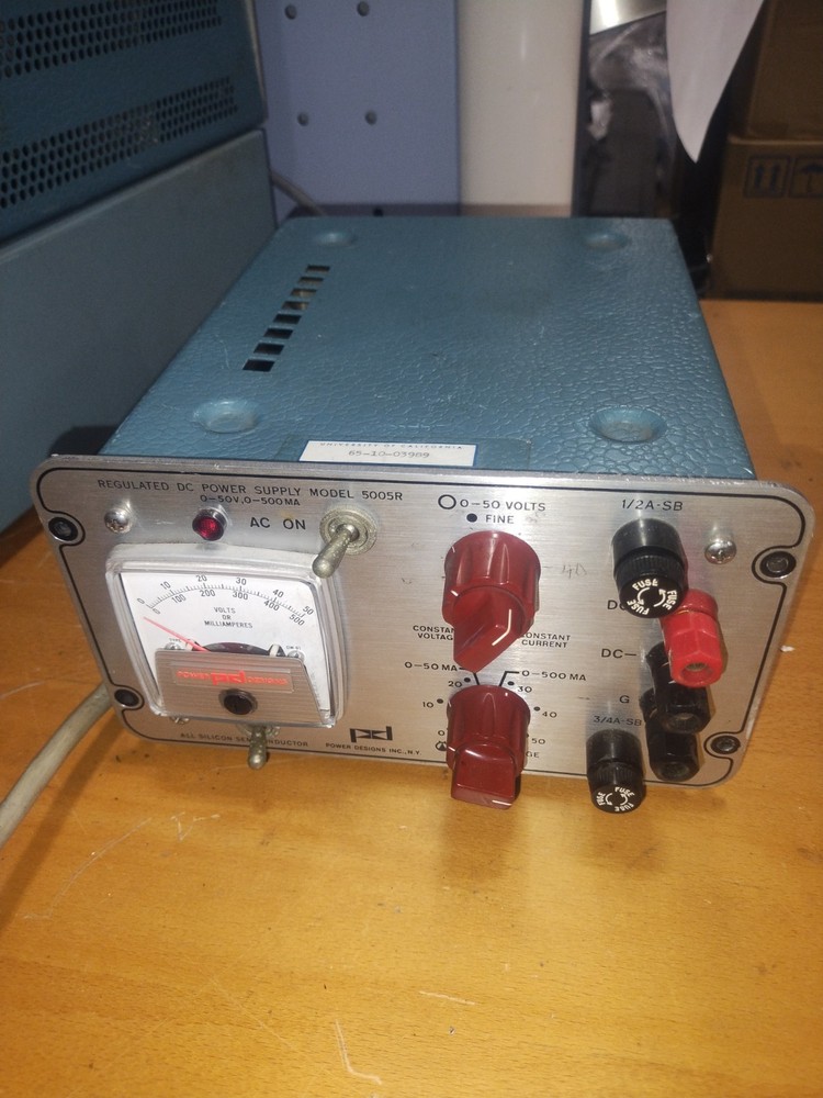 Power Designs 5005S Regulated DC Source Power Supply