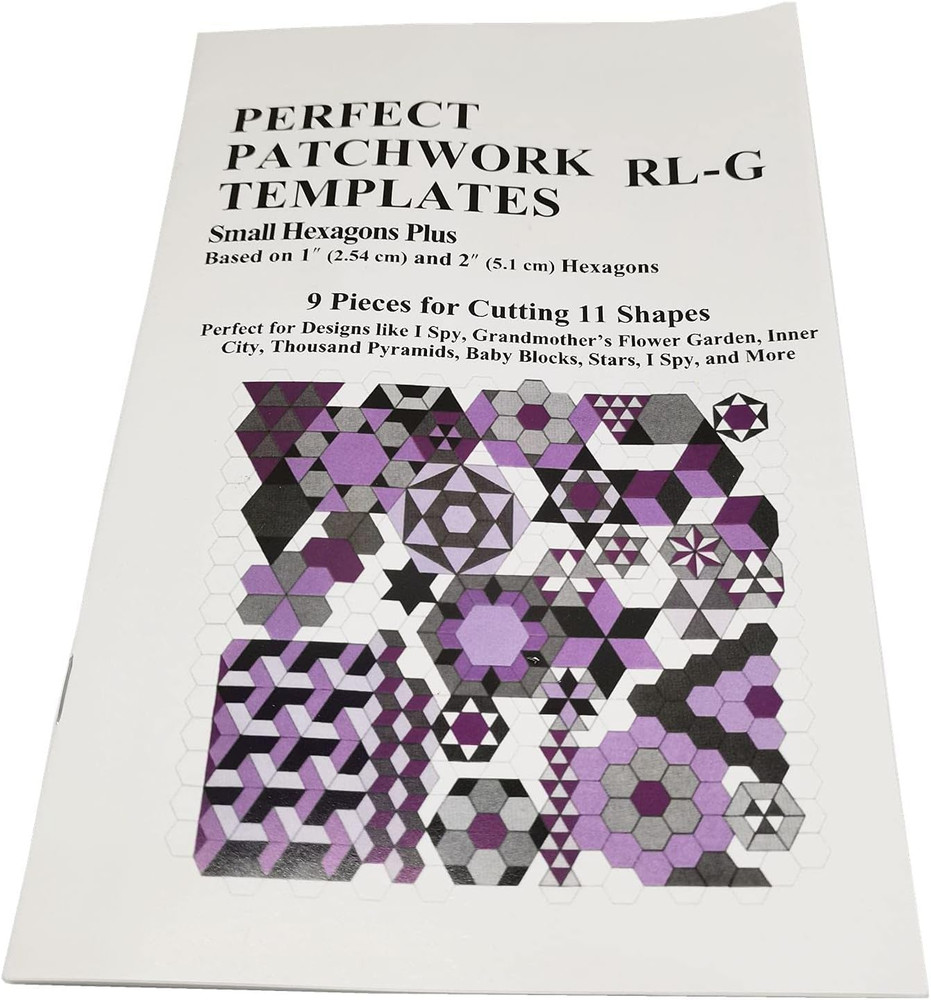 9Pcs Perfect Patchwork Templates Fo Cutting 11 Shapes