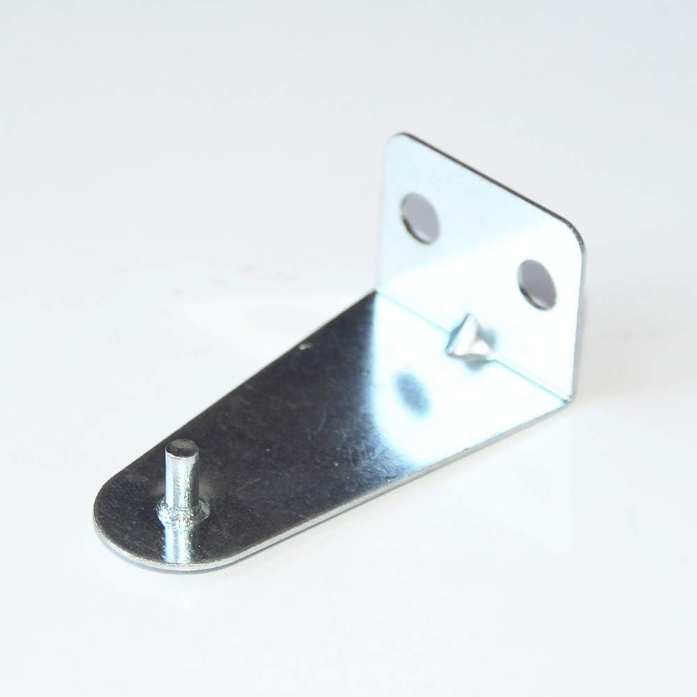 Hold Down Brackets 4pcs Metal Blind Bottom Rail Holder Silver