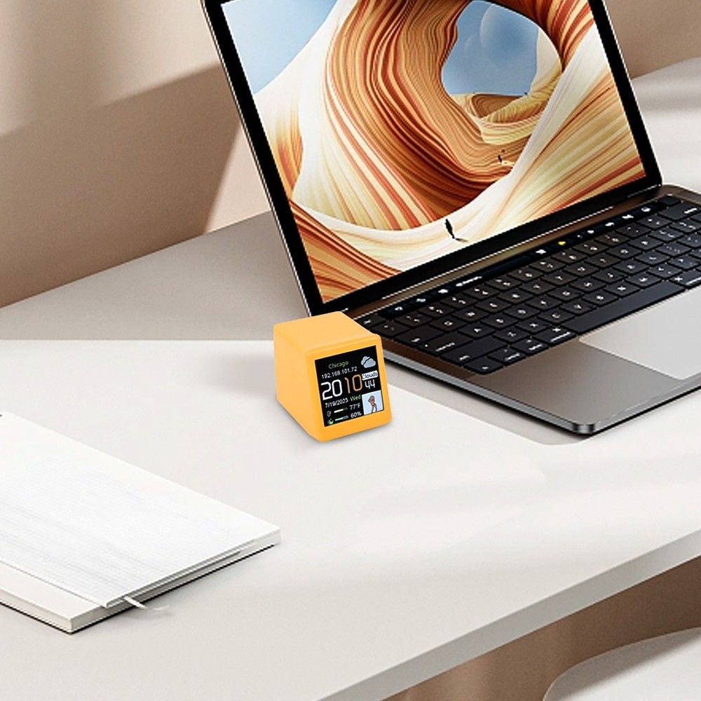 Smart Desktop Clock, Automatic Weather Station, Temperature Humidity Forecast