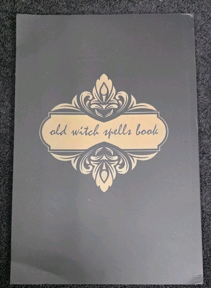 Old Witch Spells Book - New