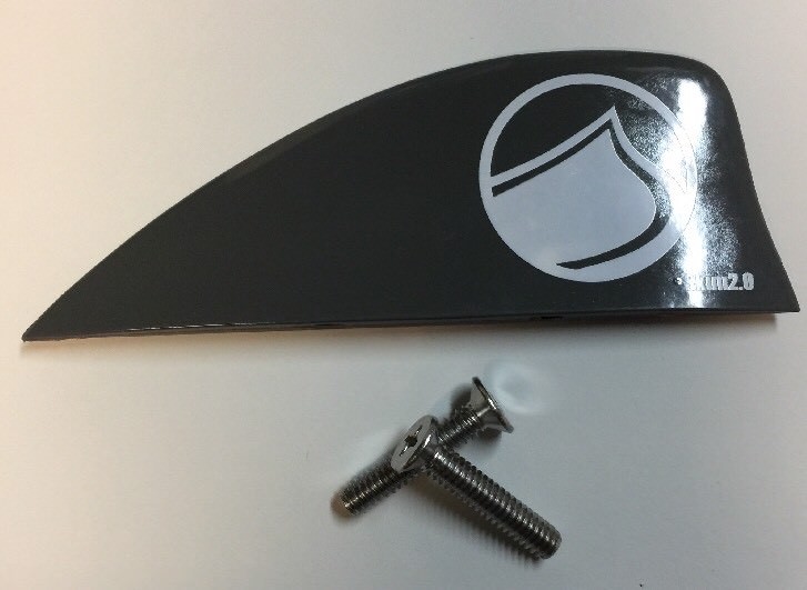 Liquid Force Skim 2.0 Single Fin Kit - 1/4 20 Screws