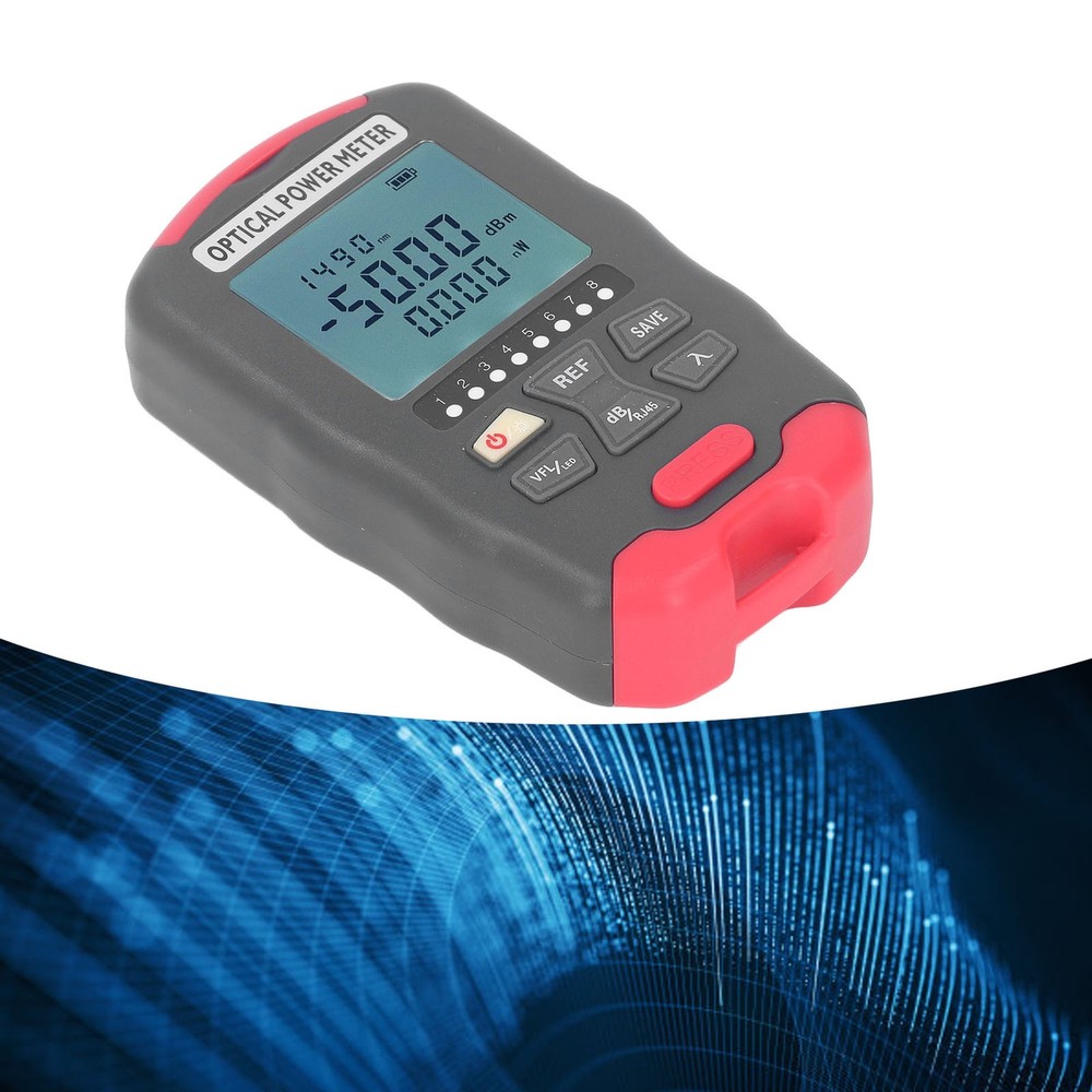 Optical Fiber Power Meter Network Optic Tester Communication Engineering Spares