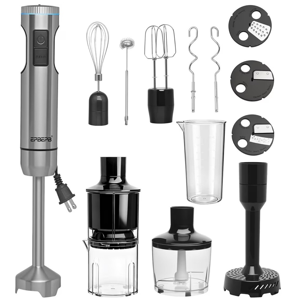 Handheld Immersion Blender Bundle