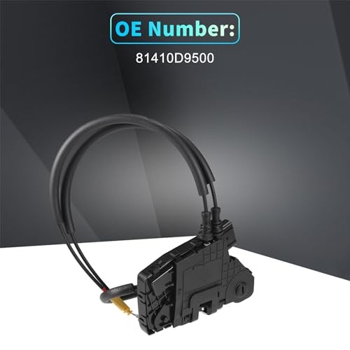 Replacement Rear Left Driver Side Power Door Lock Actuator Motor with Cable