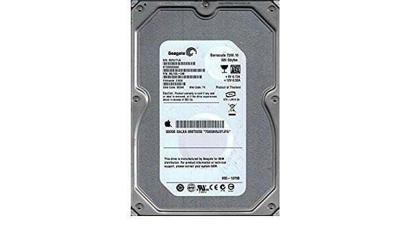 320GB SATA 7200 RPM - APPLE Tested Working