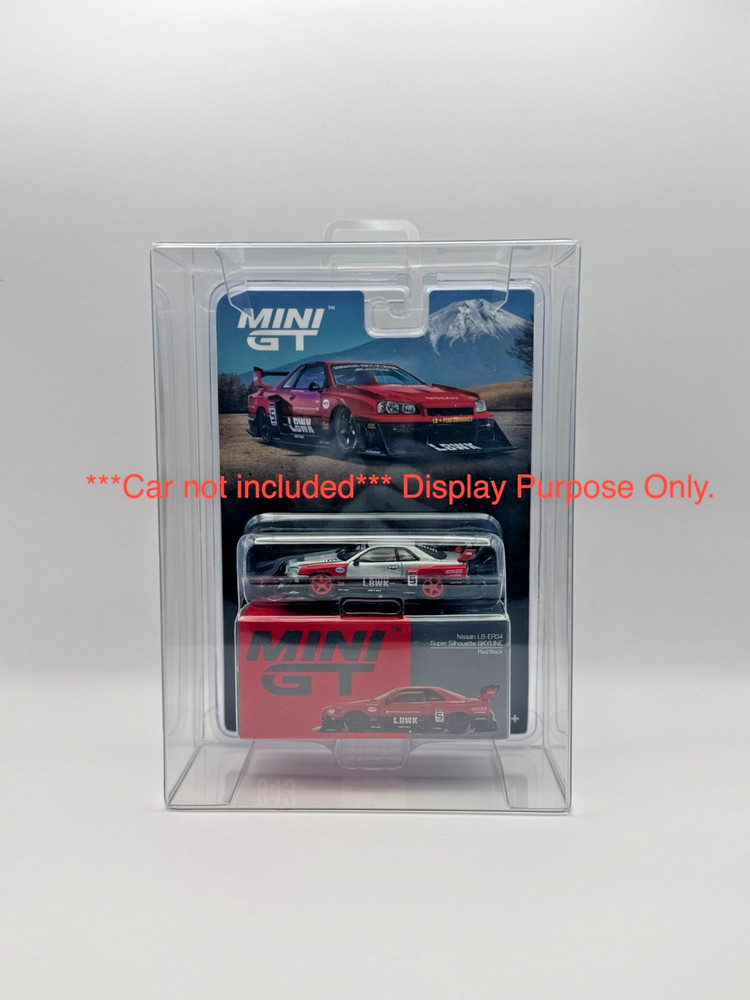 Guardtek Display Protector Case for Johnny Lightning 2000 Honda Civic (5 pcs)