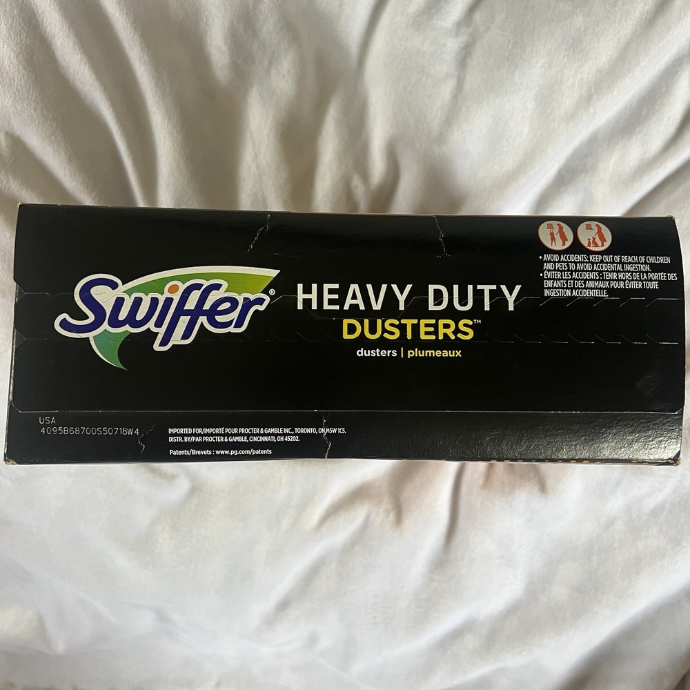 Swiffer Heavy Duty Dusters Refill 11 Pack Microfiber Yellow
