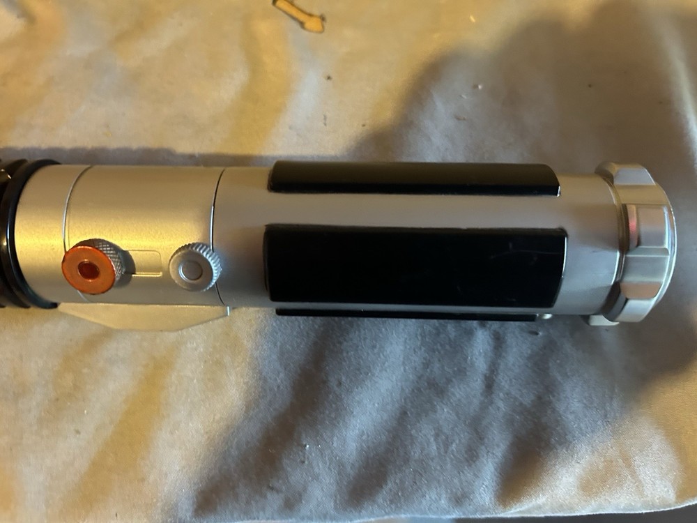 Master Replicas Lightsaber Construction Saber And Extra Attachments.