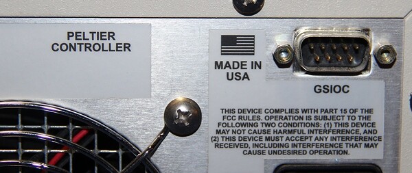 Agilent Technologies Programmable Peltier Controller