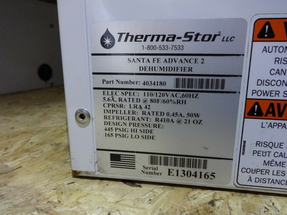 Santa Fe Dehumidifier Knob