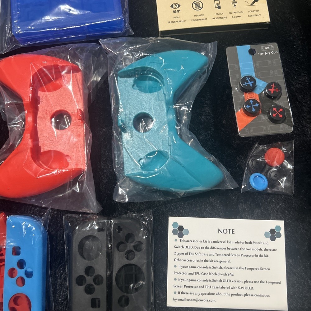 Accessories Bundle Nintendo Switch OLED Model Super Kit with Carrying Case, New