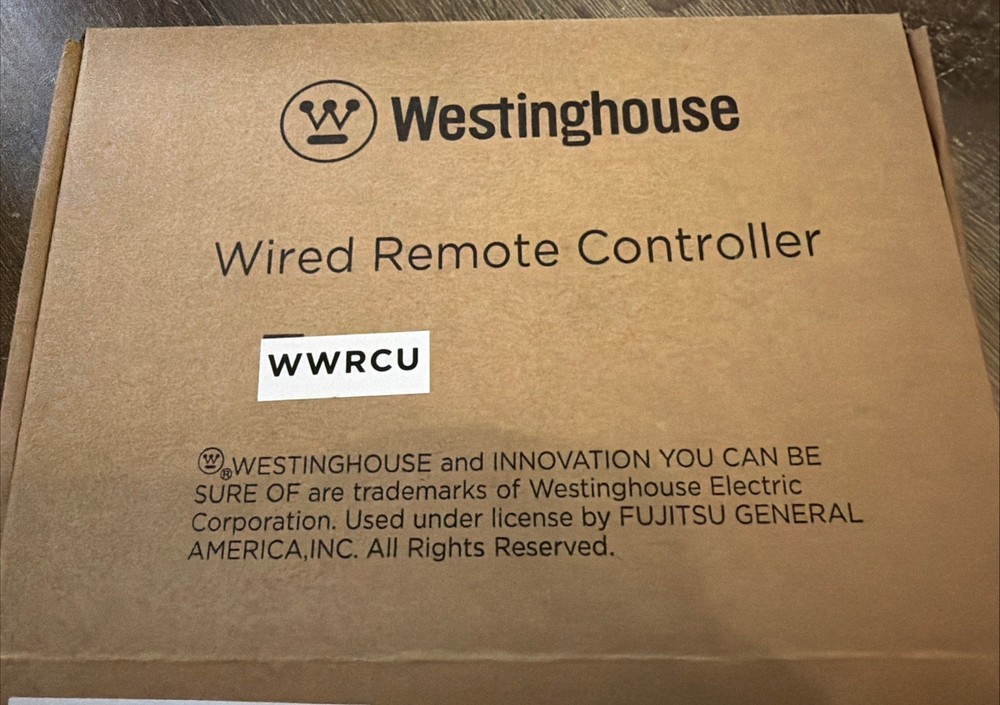 Westinghouse WWRCU Wired Remote Controller For 23 SEER Single & Multi-Zone