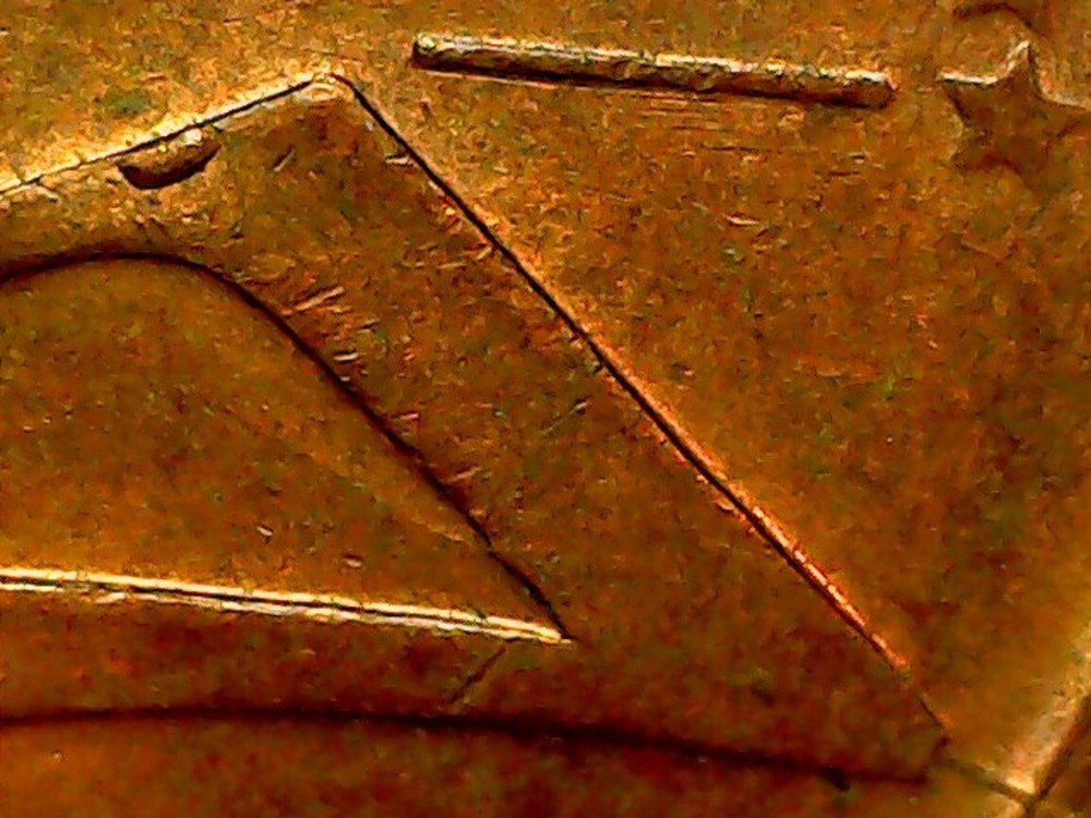 2 cent Error Euro Cent 2005 Coin Multiple Die Breaks Obverse /Reverse Rare Error