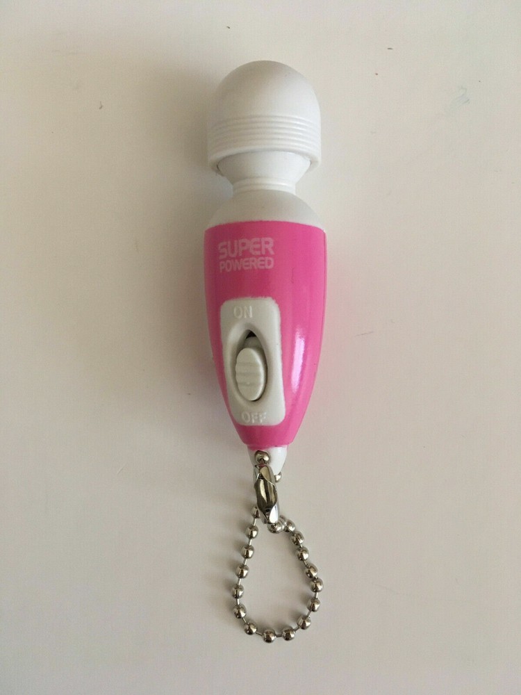 Wand Massager Mini Vibrating Massage Keychain - 3 Pack