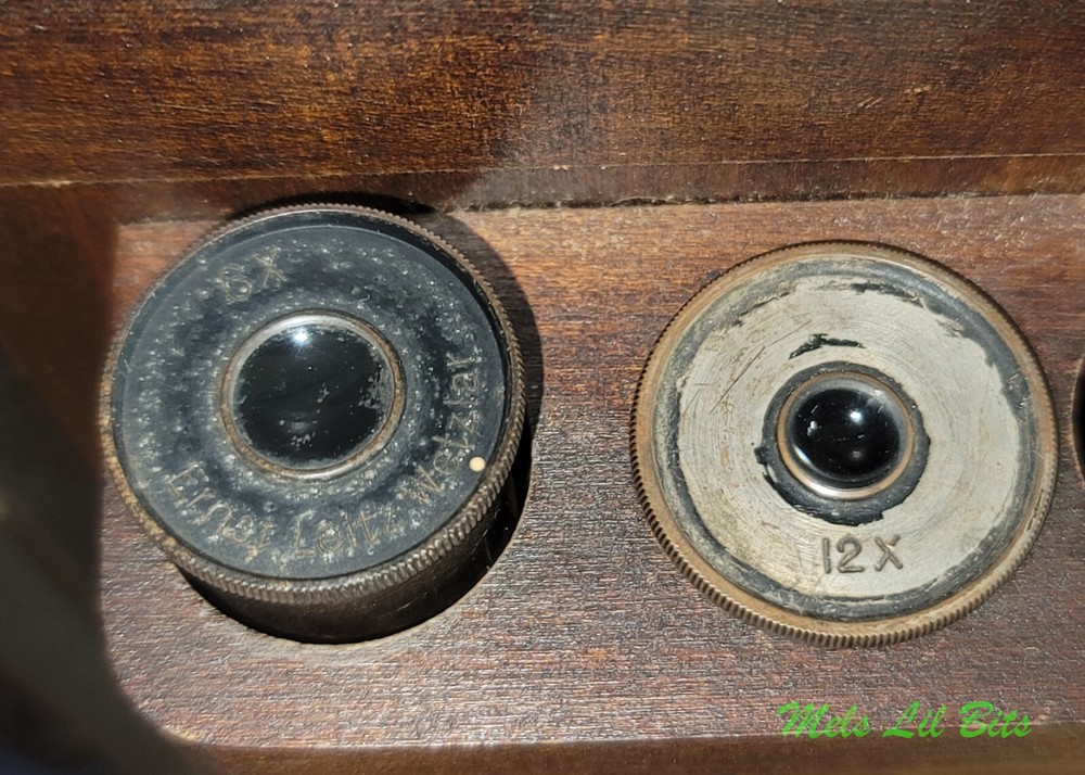 Antique Bausch and Lomb Microscope Model FF 1915