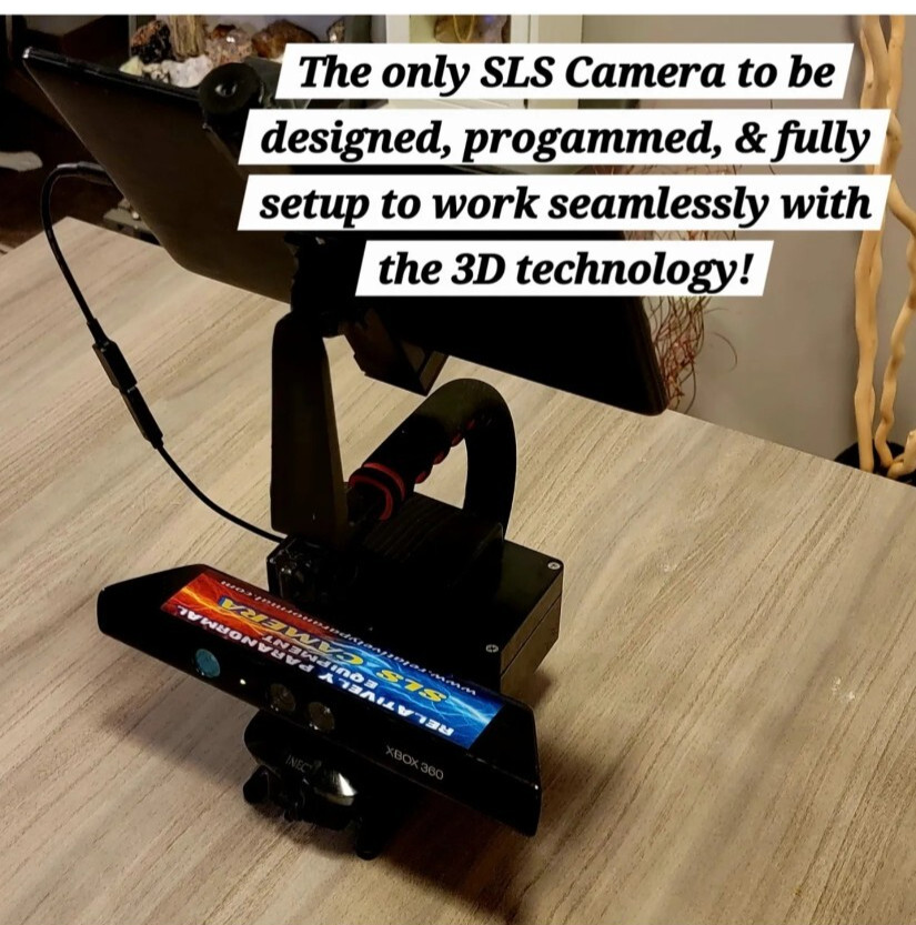 3D Mapping SLS Camera w/Screen/Audio Recorder, Image Correction