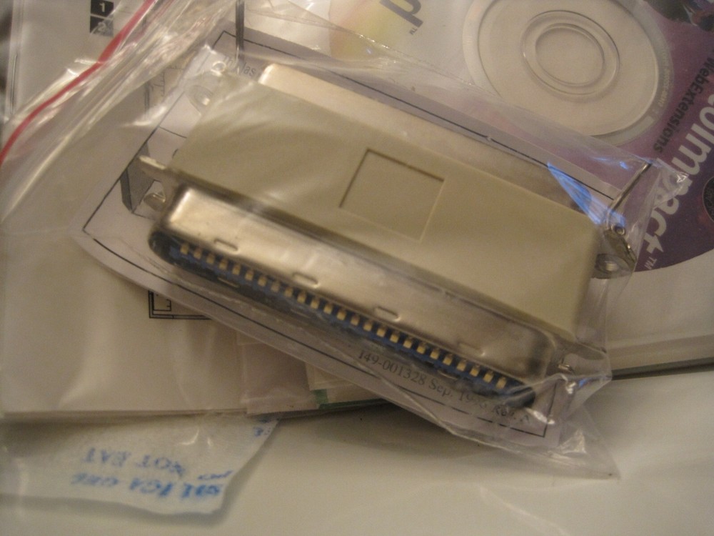 NEW Vintage Microtek Scanmaker E6 MRS-1200E6 Flatbed Scanner with Software NOS!