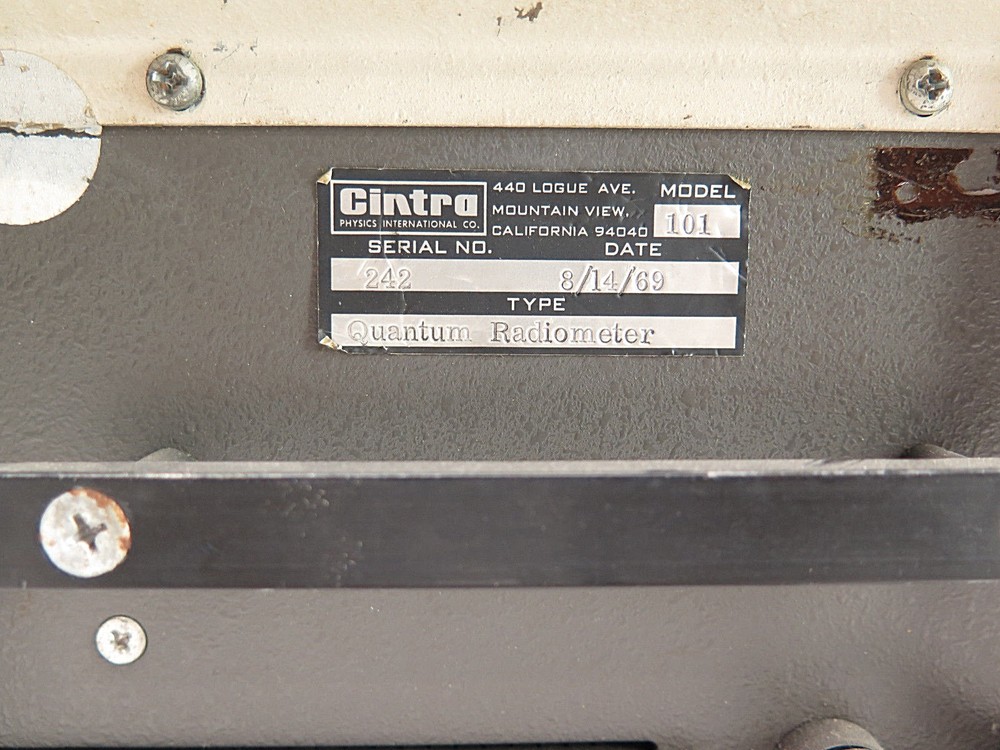 Cintro Quantum Radiometer 101