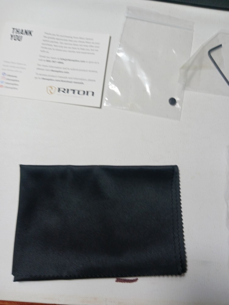 Box Only Riton X1 Conquer 6-24x50 Scope Box Only