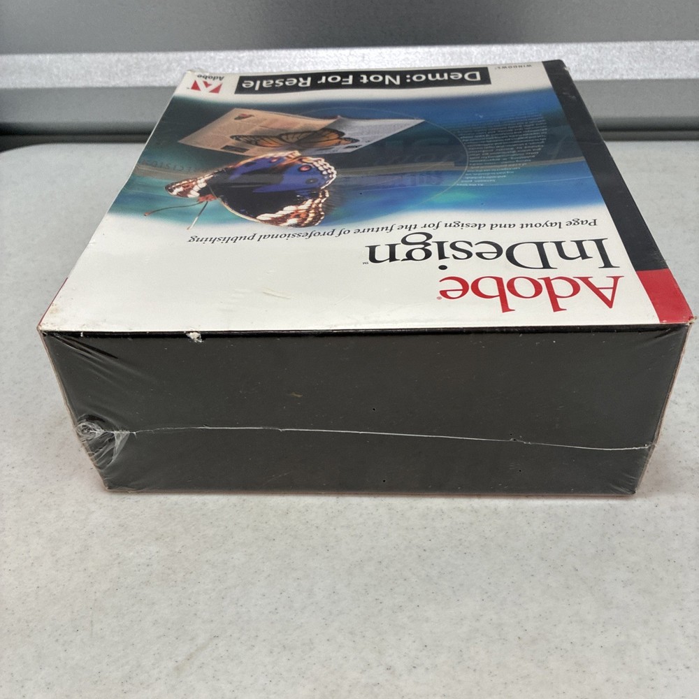 Adobe InDesign 1.0 For Windows Demo Version NEW NOS/ Sealed