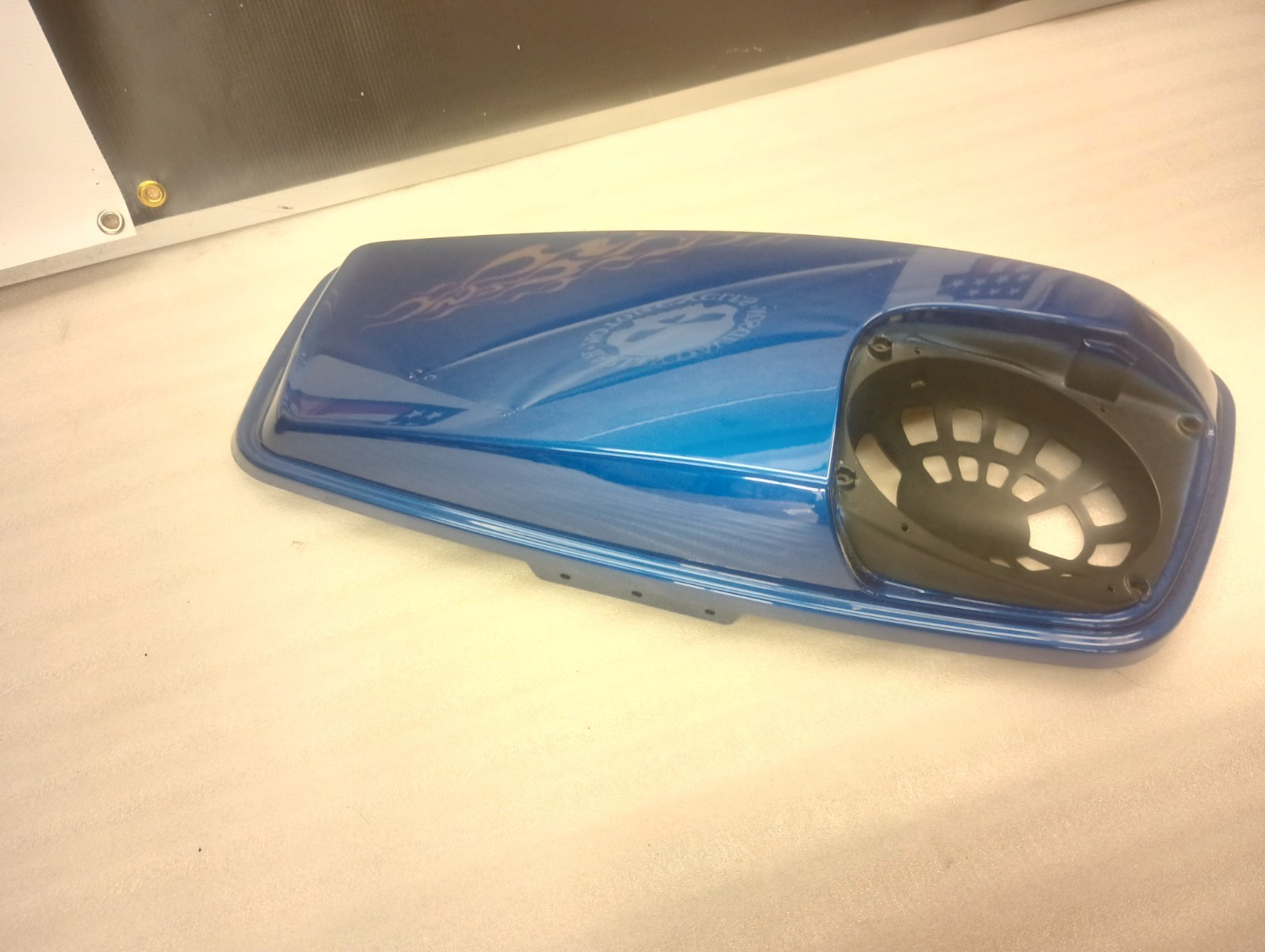 2015-16 Harley Davidson Touring Boom Audio Saddlebag Speaker Lids OEM