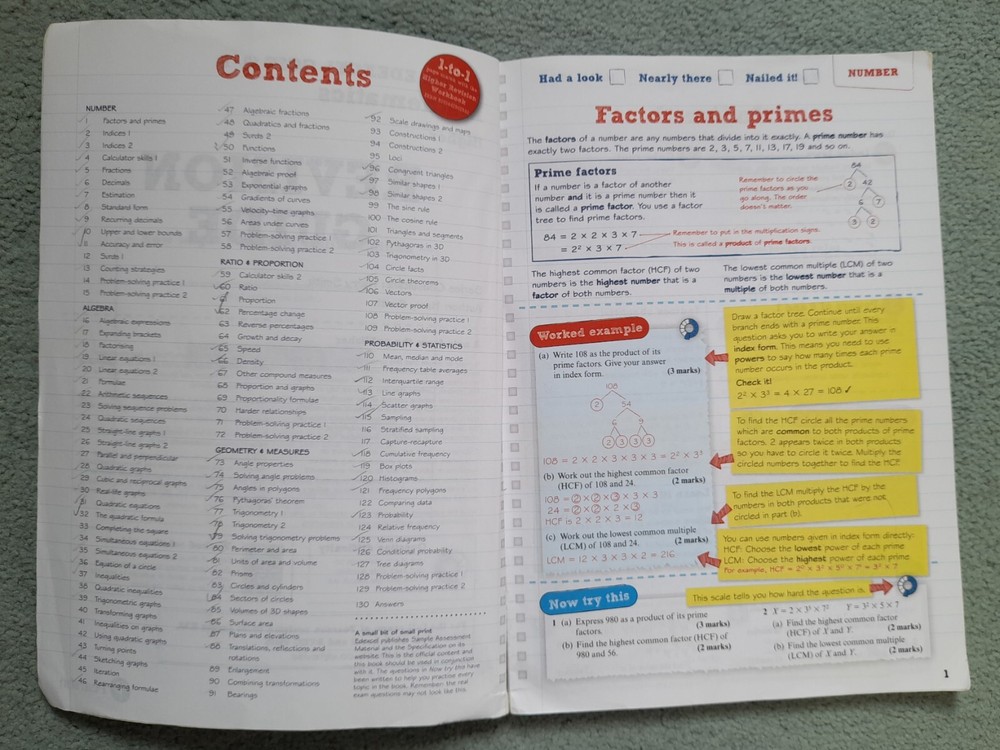 Edexcel GCSE Grade 9-1 Mathematics 'Higher' Revision Guide Maths Pearson