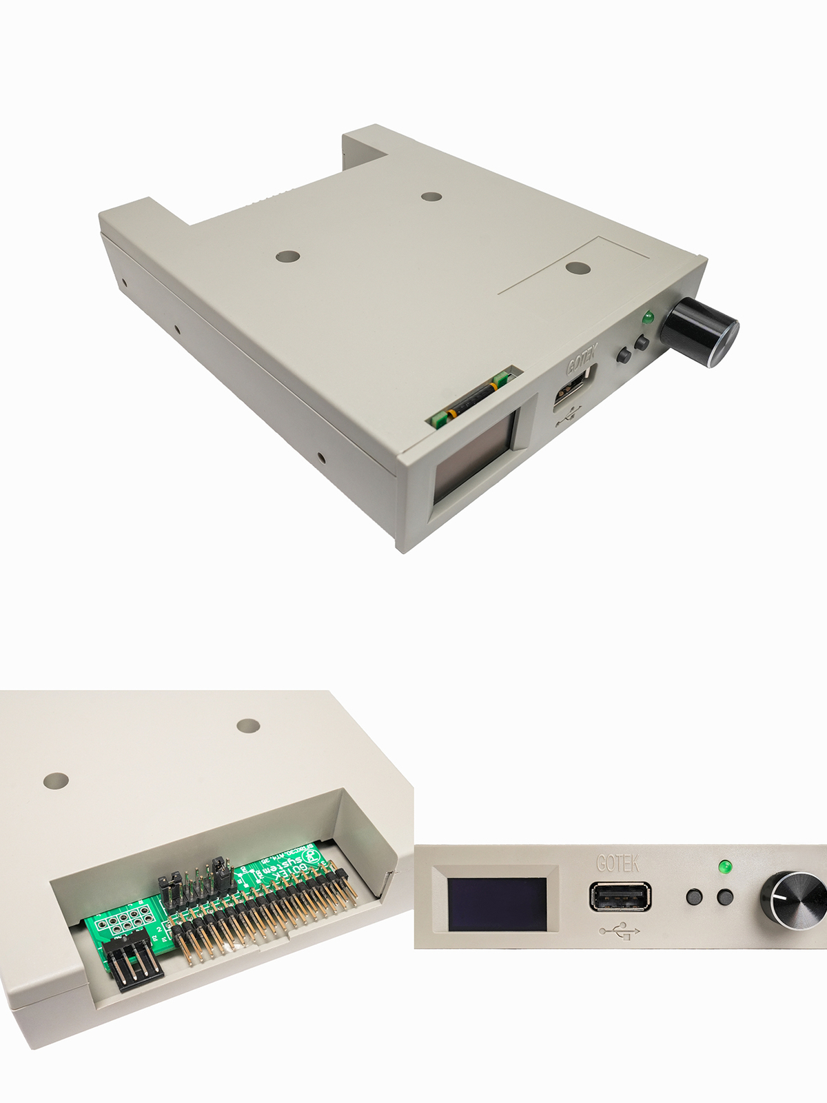 Gotek Floppy Drive Emulator / Rotary Encoder OLED Flash Floppy Drive