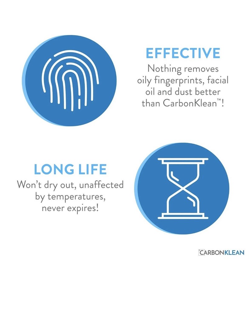 Carbon Klean ScreenKlean Tablet Screen Cleaner Efficient and Durable Carbon Y C