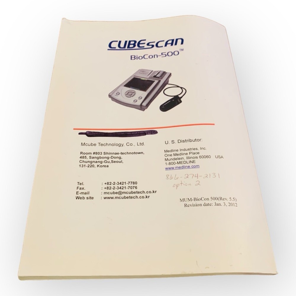 BioCon-500™ User Guide