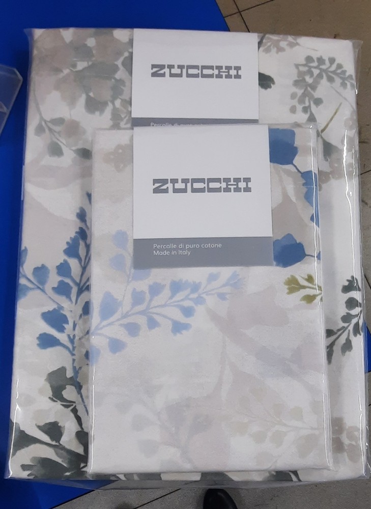 Zucchi Cotton Percale Double Bed Sheet Set