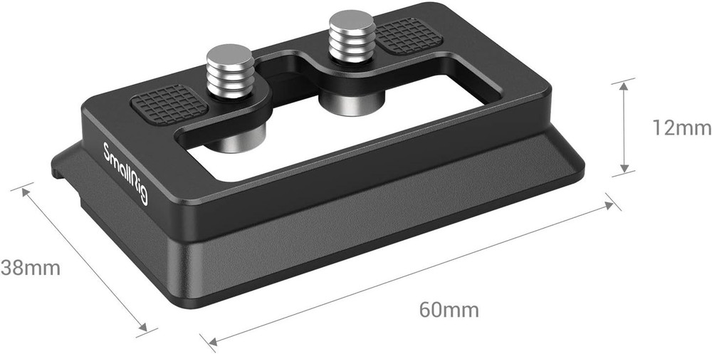 Durable Lightweight Quick Release Plate for DJI RS Gimbal - Enhanced Adjustments