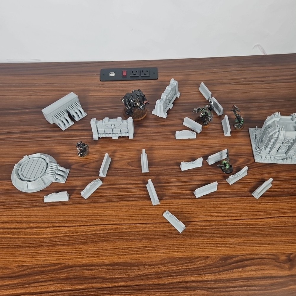 Terrain Scenery Bundle Miniature Gaming 40k Warhammer