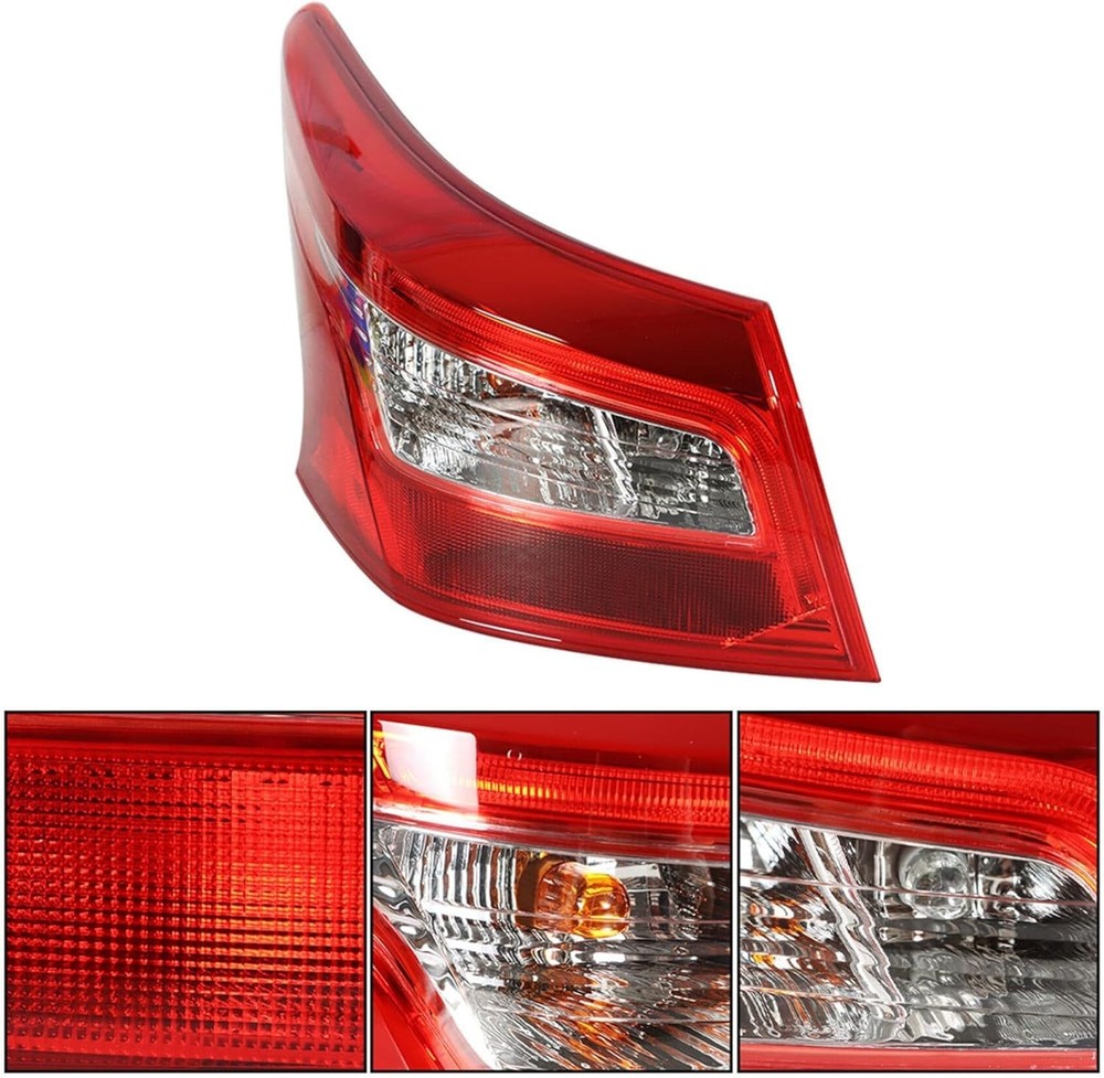 Rear LeftTail Light Assembly Replacement for Sentra 2016-2018 Outer Driver Side