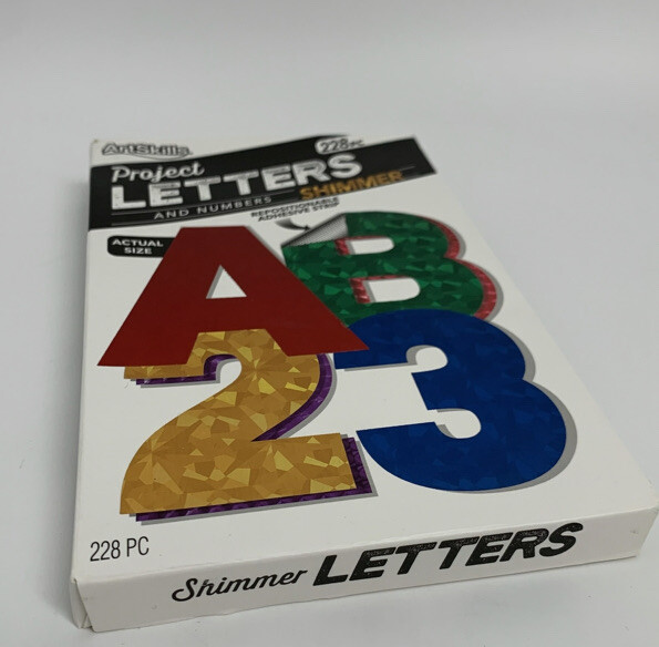 ArtSkills Adhesive Project Letters