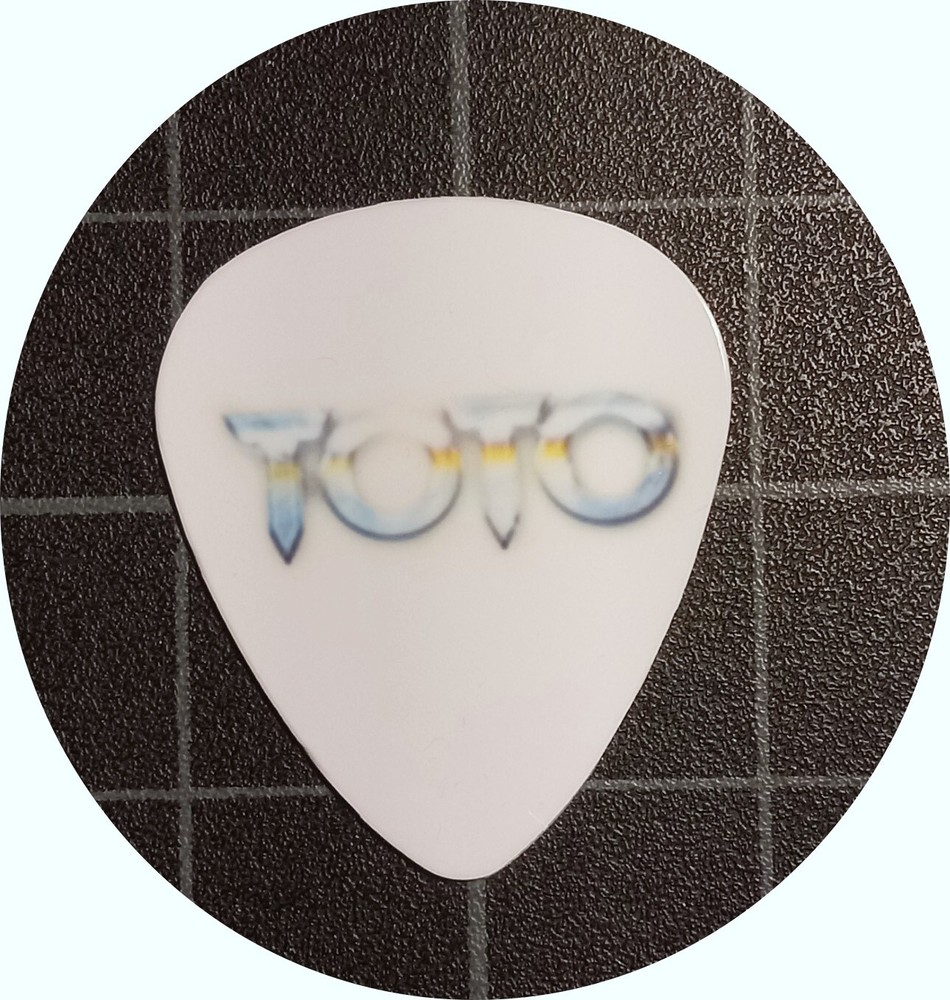 TOTO LOGO SINGLE GUITAR PICK