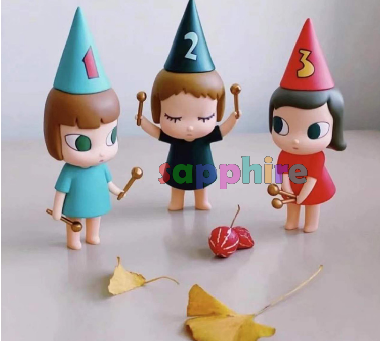 Yoshitomo Nara Drummer Dolls Home Decor Ornaments Figures Toy Collection