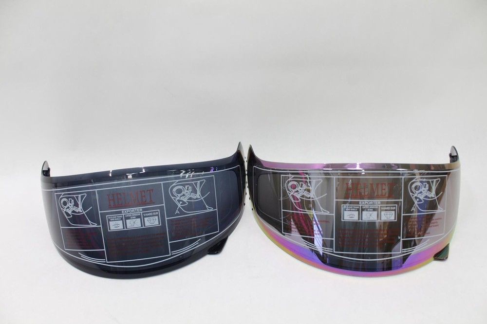 Qike A1 Full Face Motorcycle Helmet w/ Extra Shields - Medium