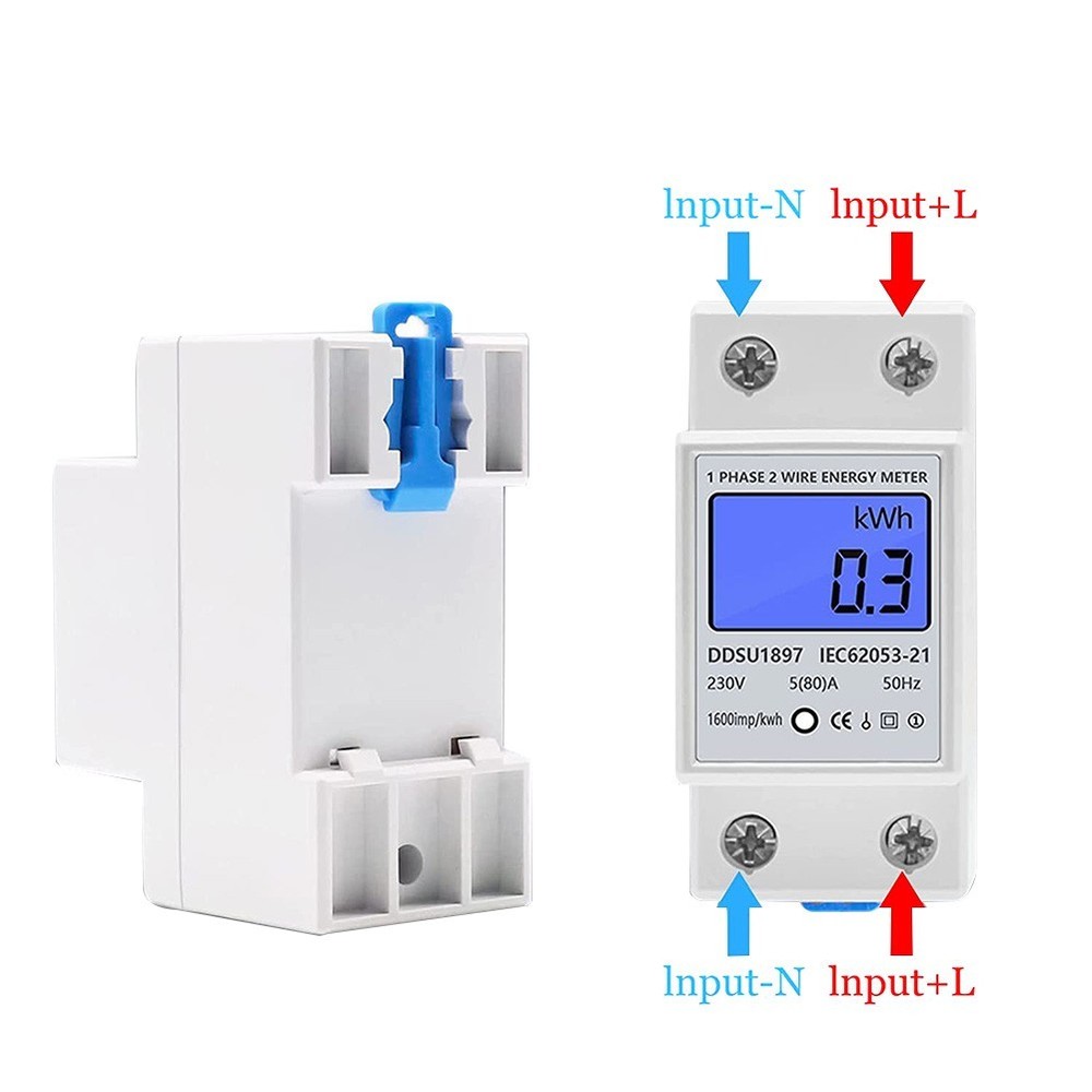 Electricity Meter Energy Meter 220V Electronic Single Phase Backlight