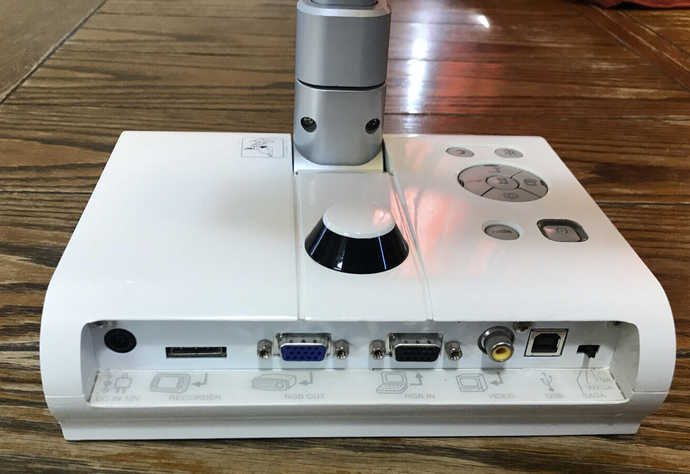 Elmo TT-02RX OverHead Digital Projector Document Camera. Tested