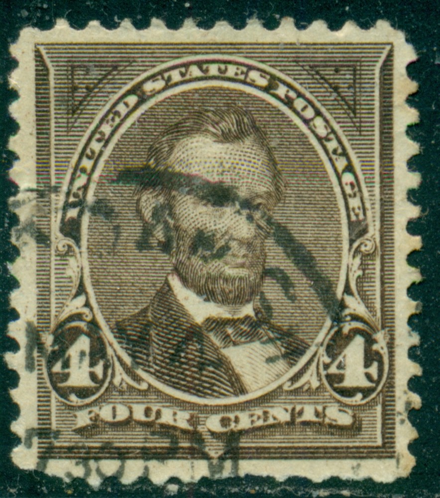 SCOTT # 254, USED, VERY FINE, PULLED PERF, GREAT PRICE!